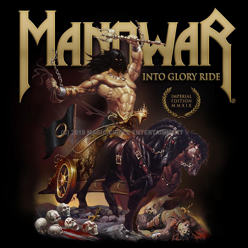 Manowar Release “into Glory Ride” And “hail To England” Imperial 