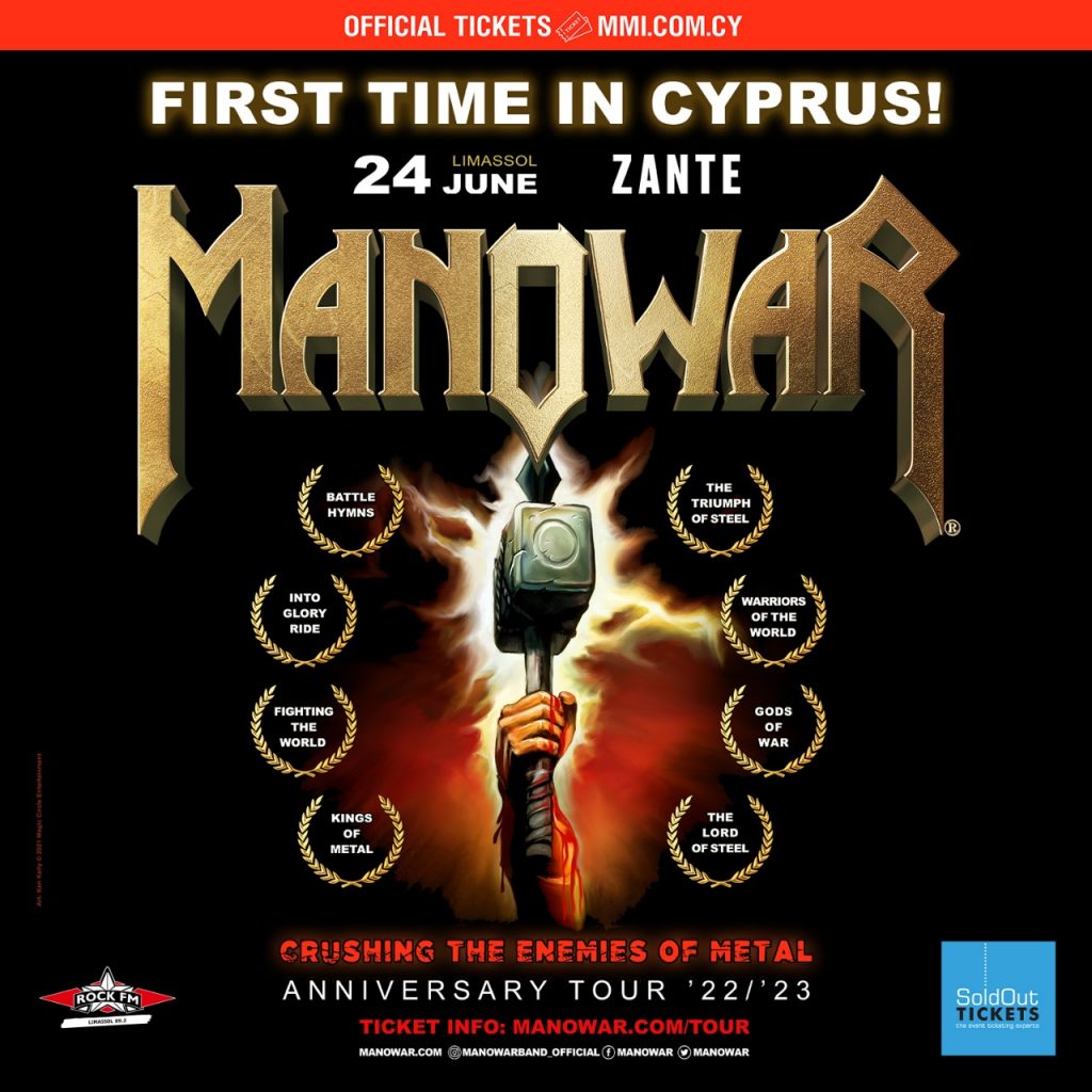 manowar tour 2022 schweiz