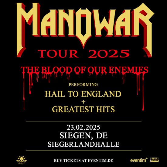 The additional epic show will take place on February 23, 2025, at Siegerlandhalle in Siegen, Germany.